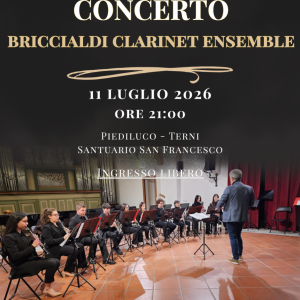 CONCERTO BRICCIALDI CLARINET ENSEMBLE - 11 luglio 2026