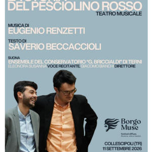 LA STORIA DEL PESCIOLINO ROSSO - BORGO MUSE FESTIVAL 2026 - 11/09/2026 ore 22:15